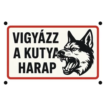 Vigyázz a kutya harap