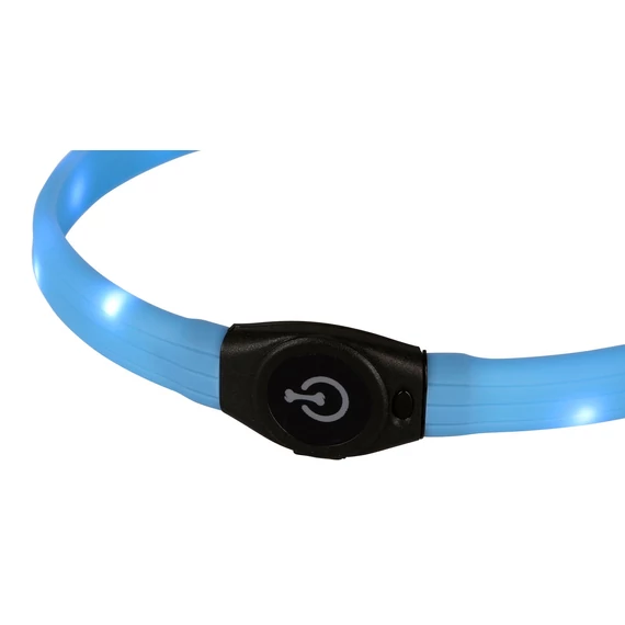 Maxi Safe LED nyakörv hosszú szőrű kutyáknak - zöld
