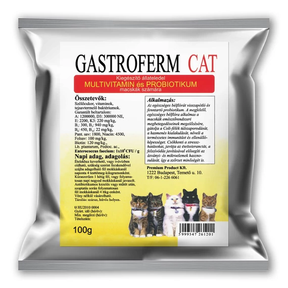 Gastroferm Cat – Probiotikum macskáknak